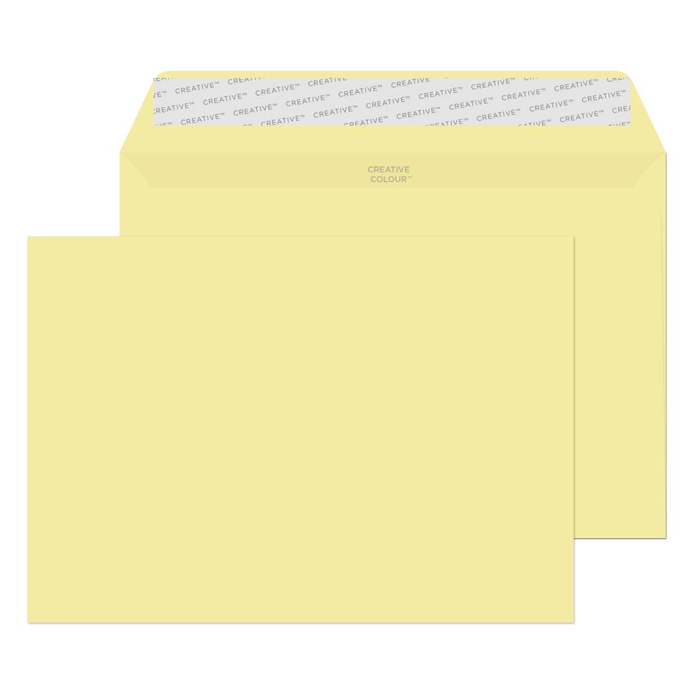 C5 Vanilla Ice Cream 120gsm Peel & Seal Envelopes  [Qty 500] 162 x 229mm