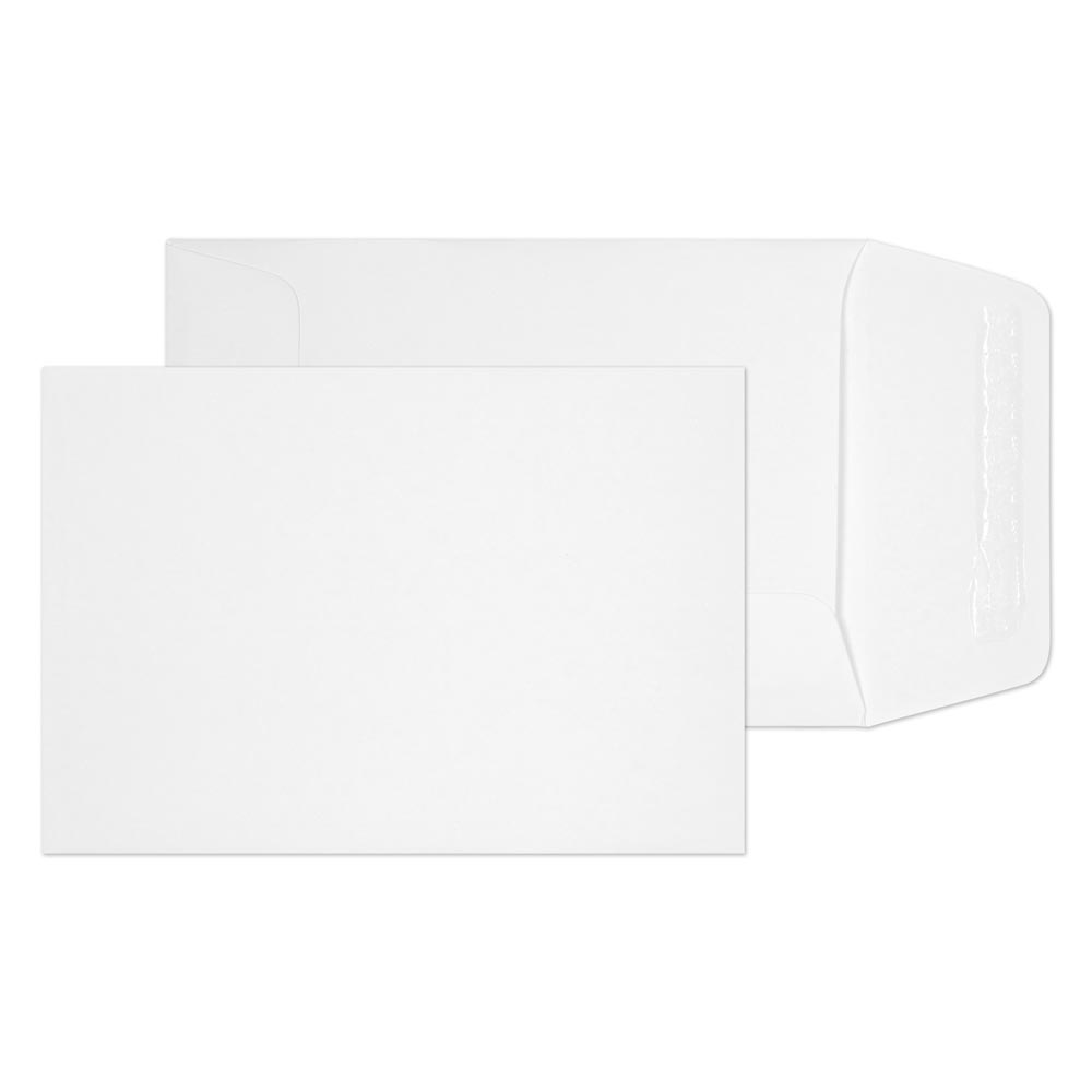 98mm x 67mm White 80gsm Gummed Pocket Envelopes (Qty 1000) All Colour