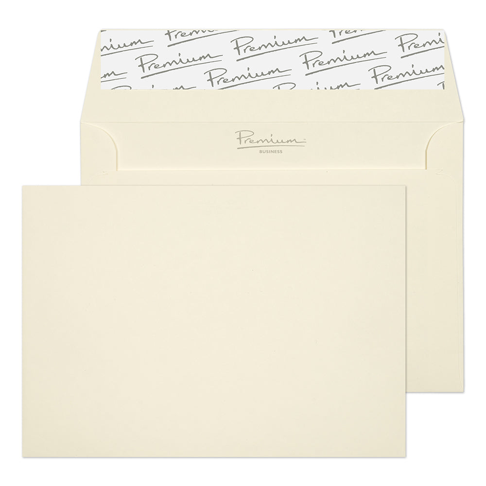 C6 Oyster Wove 120gsm Peel & Seal Wallet Envelopes (Qty 500) 114mm x 1