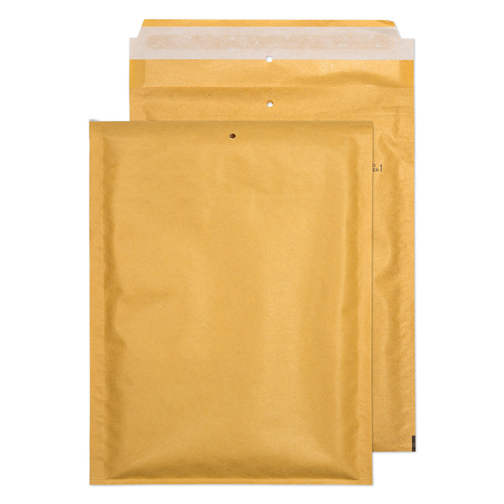 215 x 150mm Gold  Padded Bubble Bag Envelopes [Qty 100]