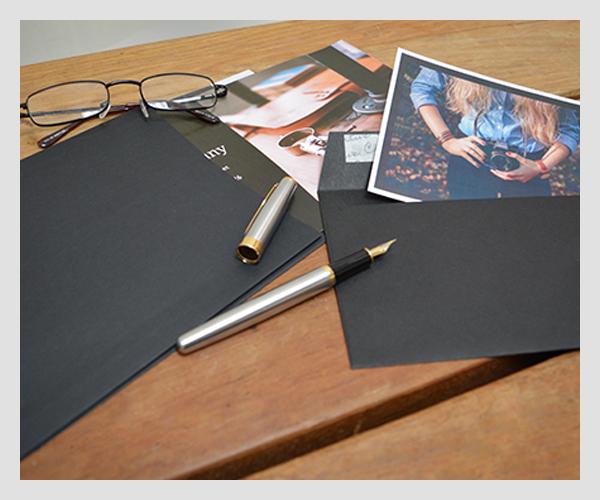Use Black Envelopes to Send Stylish Letters