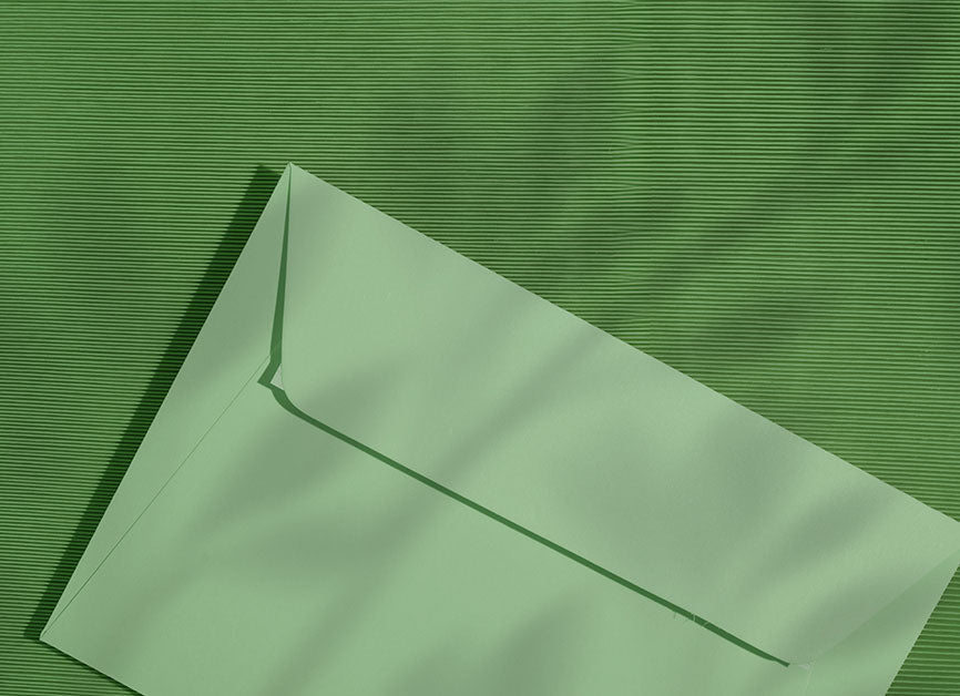 Why choose green envelopes