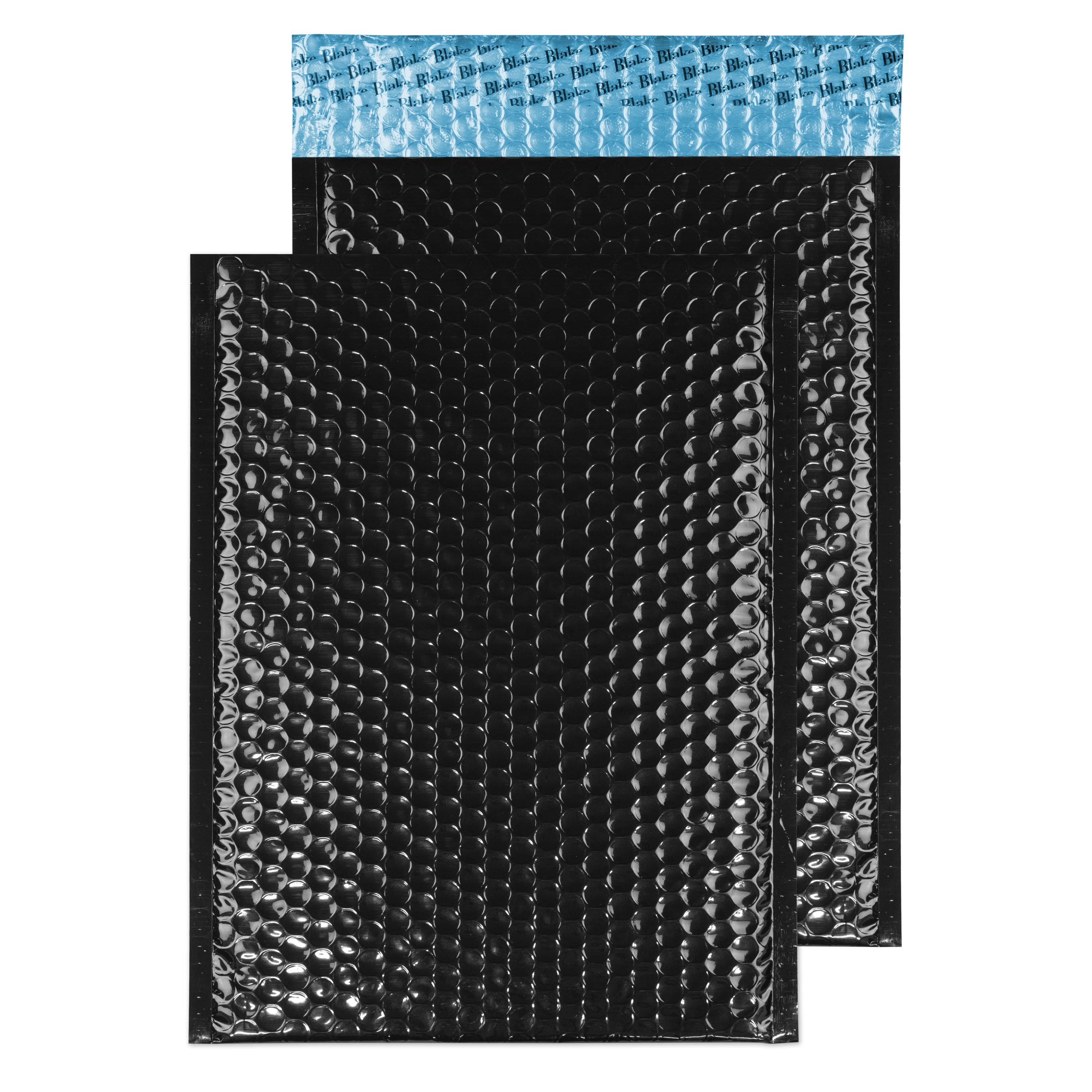 ShipNFun Aqua Ice Blue Metallic Bubble Mailers – 4x8, 6x10, 8x12, 9x13 – Padded Envelopes Bulk
