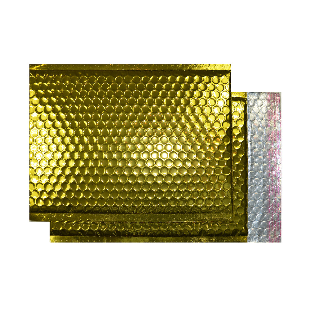 450mm X 324mm Metallic Matt Padded Envelopes C3 - Metallic Gold - The Envelope People