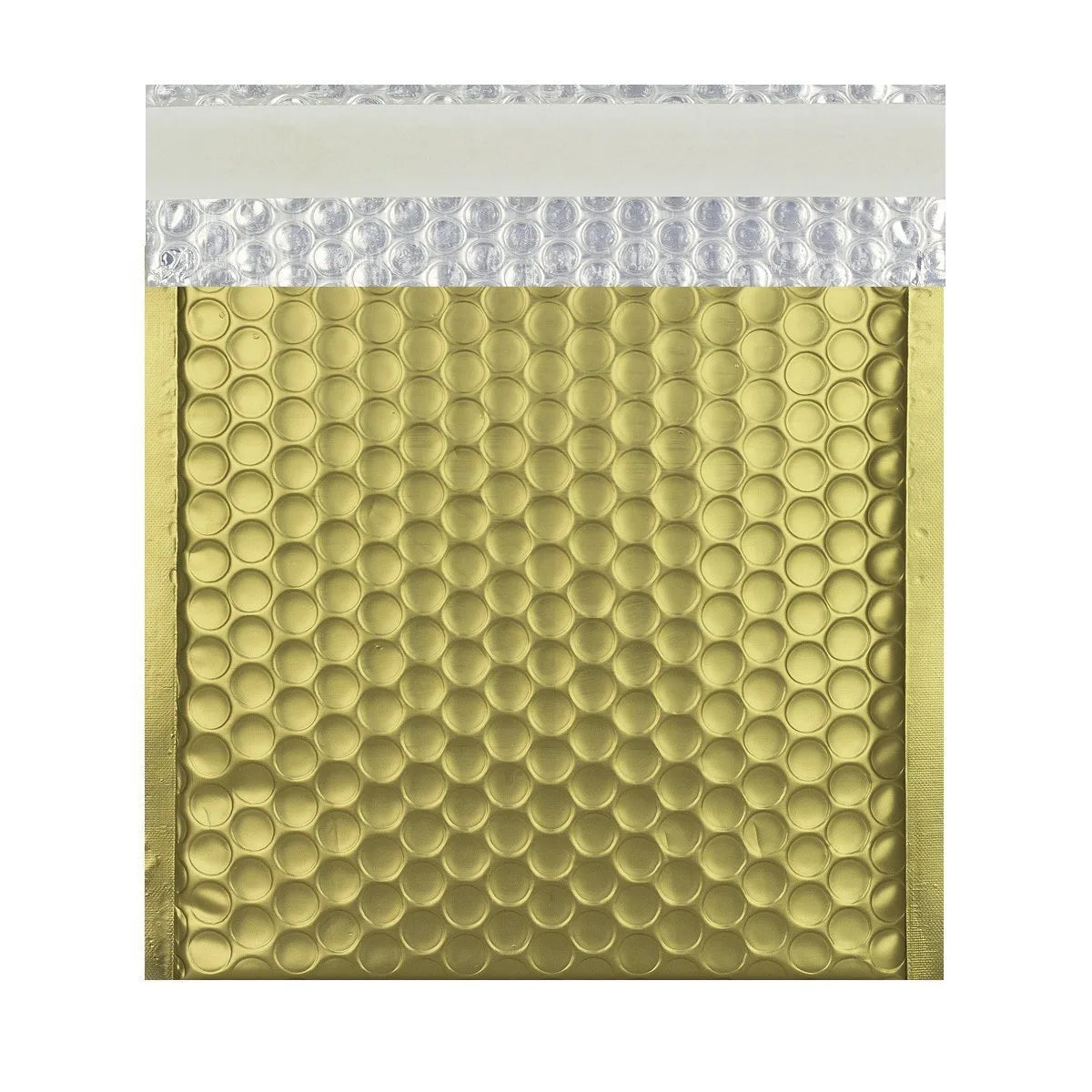 165mm x 165mm Matt Gold Padded Bubble Envelopes (Qty 100)