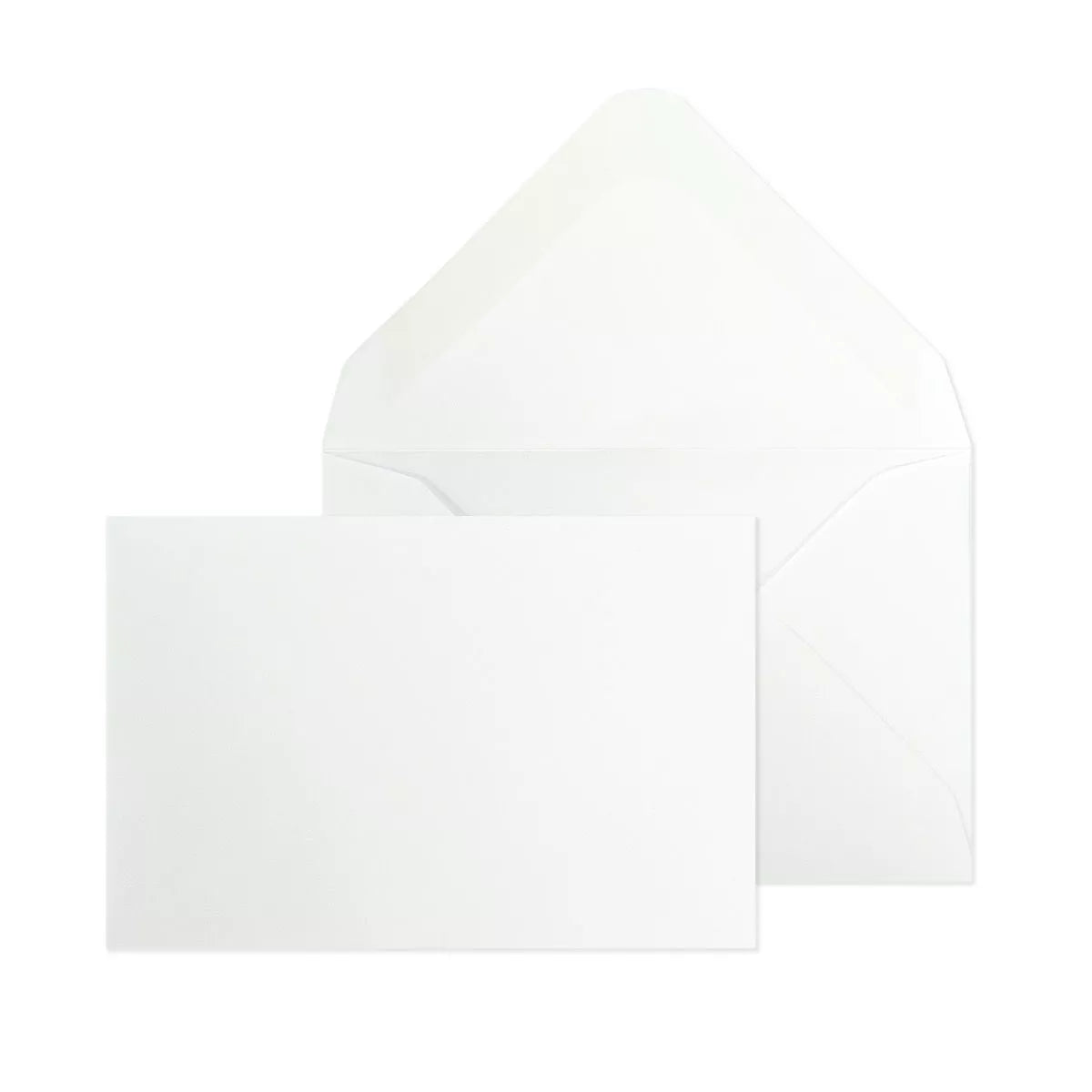 62mm x 94mm Banker Invitation Gummed White 120gsm Tabbed 100 (Qty 500