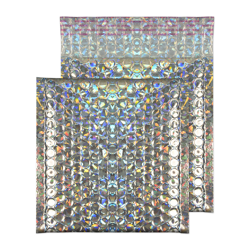 Holographic bubble mailers discount