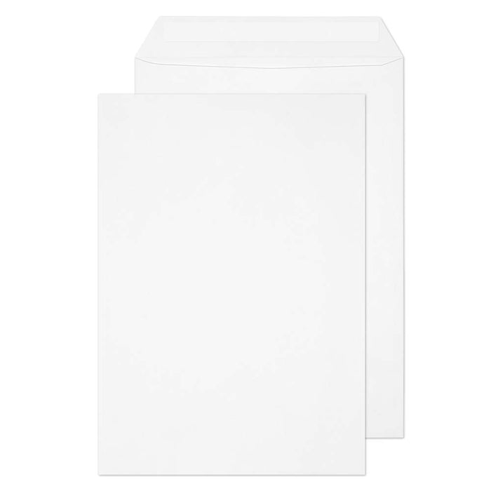 324 x 229 C4 White 100gsm Peel and Seal Pocket Envelopes (Qty 250 ...