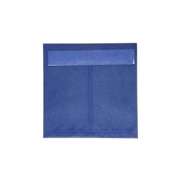 Translucent square oxford blue 125 x 125 peel & seal envelopes - All Colour Envelopes