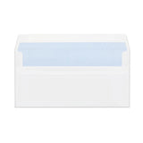 DL White 80gsm Self Seal Wallet Envelopes 110mm x 220mm (Qty 100) - All Colour Envelopes