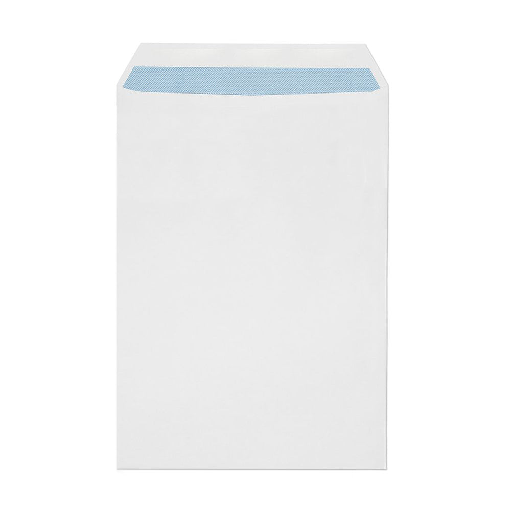 C4 White 90gsm Self Seal Pocket Envelopes 324mm x 229mm (Qty 250) - All Colour Envelopes