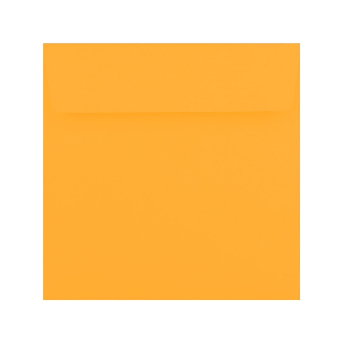 155 x 155 Golden Yellow 120gsm Peel & Seal Envelopes [Qty 500] - All Colour Envelopes