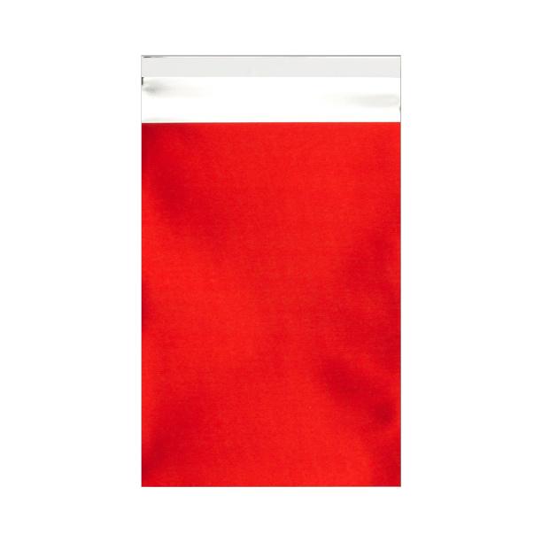 C6 Matt Red Foil Postal Envelopes / Bags [Qty 250] 114 x 162mm - All Colour Envelopes