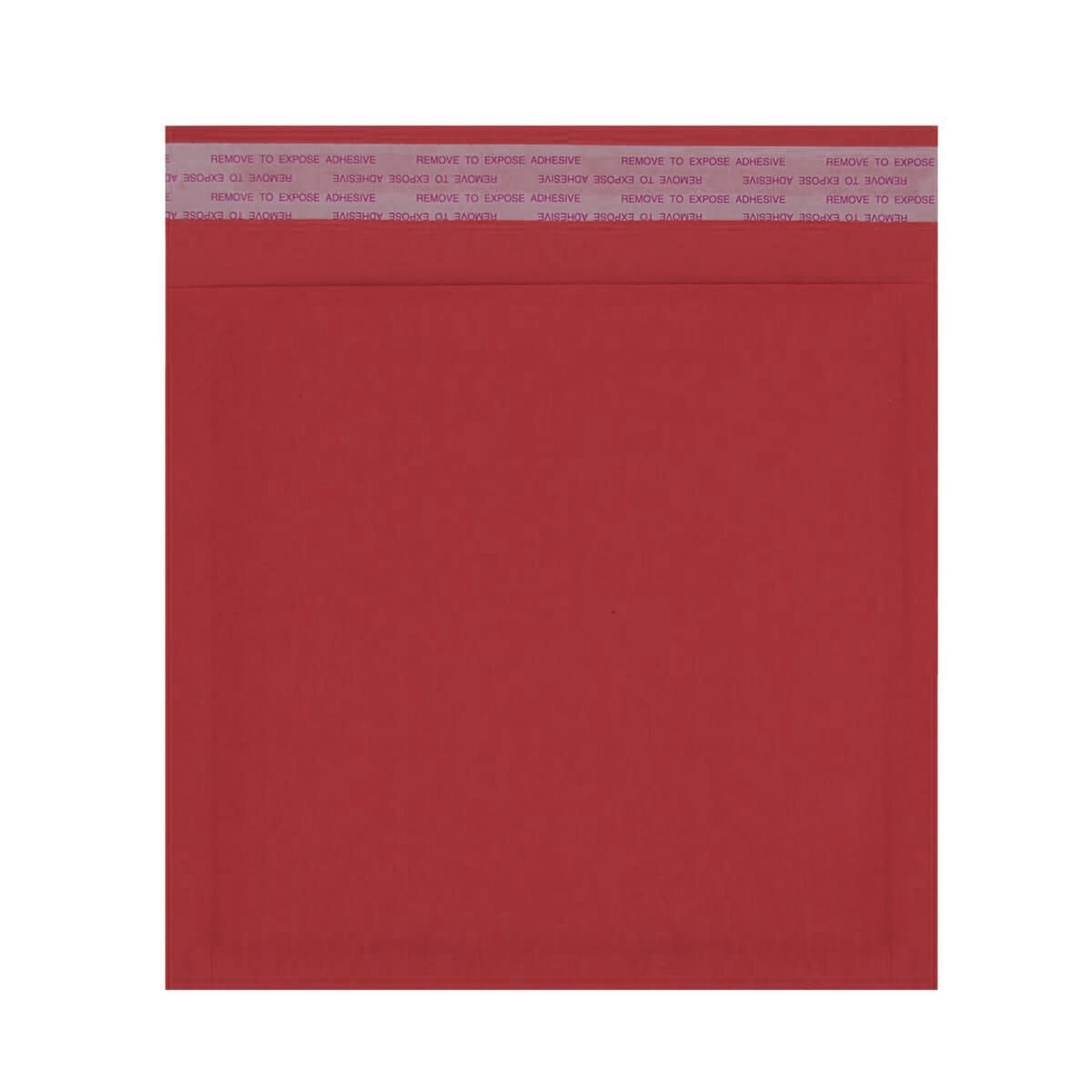 165 x 165mm Red 180gsm Recyclable Corrugated Bags [Qty 200] - All Colour Envelopes
