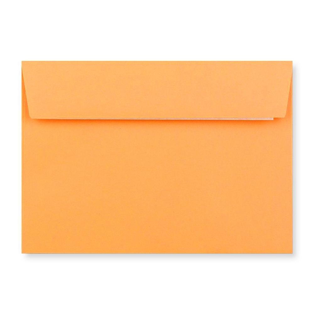 C6 Sherbert Orange 120gsm Peel & Seal Envelopes [Qty 250] 114 x 162mm - All Colour Envelopes