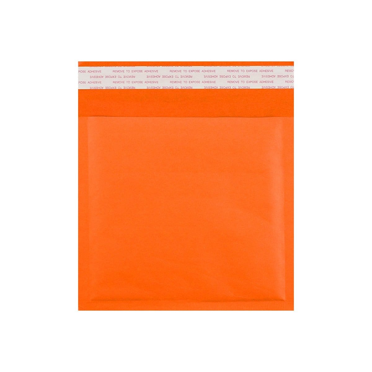 165 x 165 Orange Padded (Paper Finish) Bubble Envelopes [Qty 100] - All Colour Envelopes