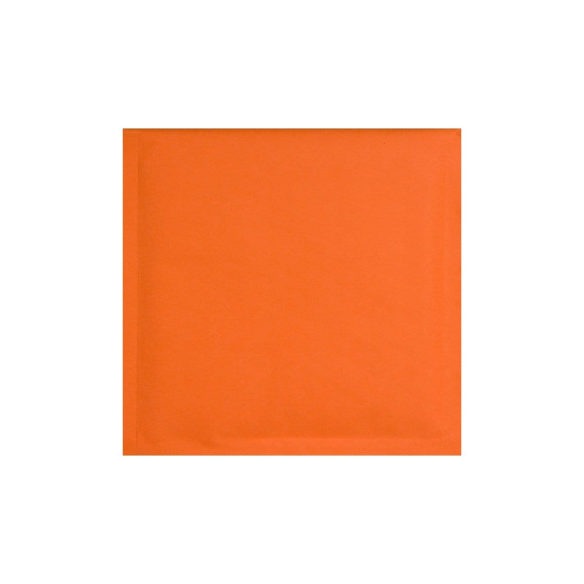 165 x 165 Orange Padded (Paper Finish) Bubble Envelopes [Qty 100] - All Colour Envelopes