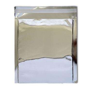 220 x 220 Silver Foil Postal Envelopes / Bags [Qty 250] - All Colour Envelopes
