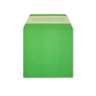 220 x 220 Green Square 225gsm Peel & Seal Envelopes [Qty 250] - All Colour Envelopes