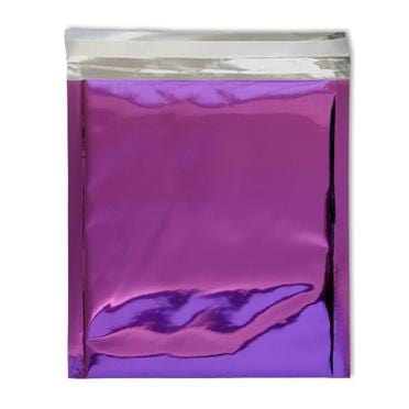 220 x 220 Purple Foil Postal Envelopes / Bags [Qty 250] - All Colour Envelopes