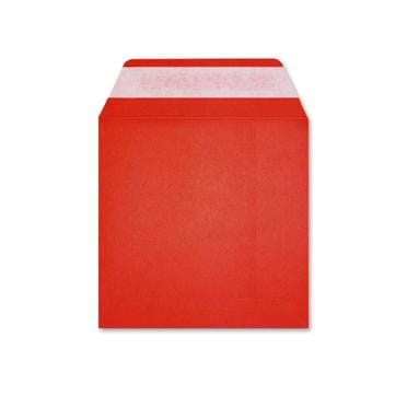 220 x 220 Dark Red Square 225gsm Peel & Seal Envelopes [Qty 250] - All Colour Envelopes