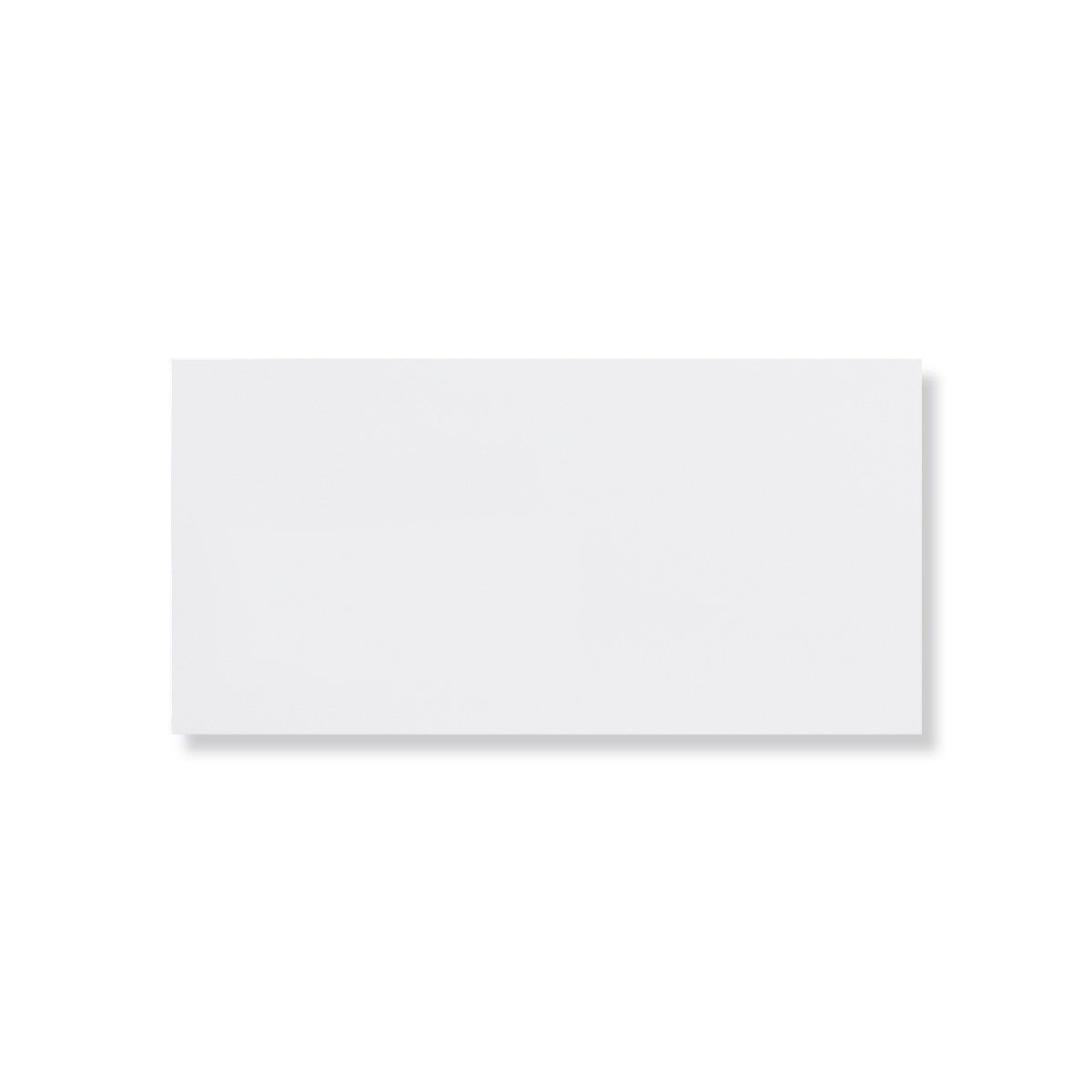 DL White 80gsm Self Seal Wallet Envelopes 110mm x 220mm (Qty 500) - All Colour Envelopes