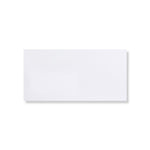 DL White 80gsm Self Seal Wallet Envelopes 110mm x 220mm (Qty 100) - All Colour Envelopes