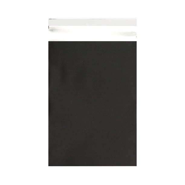 C4 Matt Black Metallic Foil Postal Envelopes / Bags [Qty 100] 230 x 320mm - All Colour Envelopes