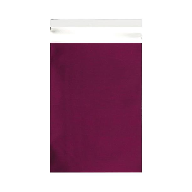 C4 Matt Burgundy Metallic Foil Postal Envelopes / Bags [Qty 100] 230 x 320mm - All Colour Envelopes