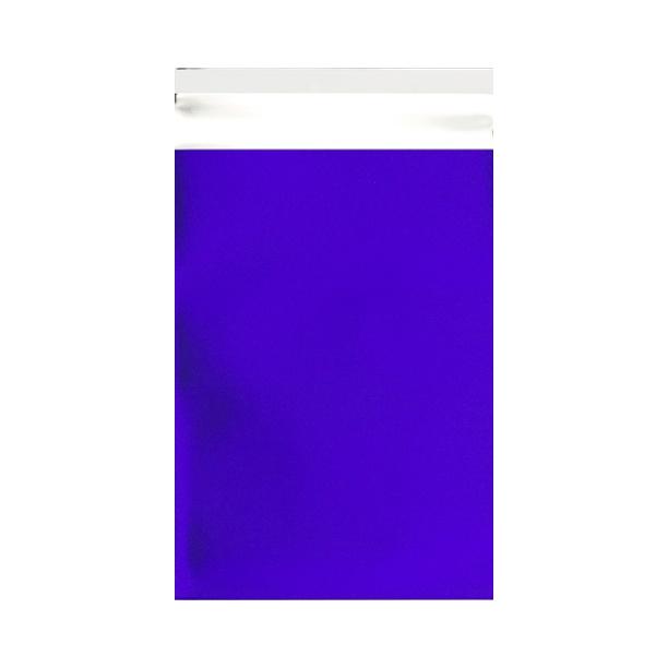 C4 Matt Dark Blue Metallic Foil Postal Envelopes / Bags [Qty 100] 230 x 320mm - All Colour Envelopes
