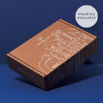 Postal Box Kraft [Qty 25] 102 x 110 x 20mm - All Colour Envelopes