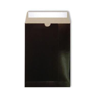 C5 Black Gloss 350gsm All Board Envelopes [Qty 100] 162 x 235mm - All Colour Envelopes