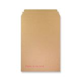 Rigid Fluted Printed Cardboard Envelope 460 x 330mm [Qty 100] - All Colour Envelopes