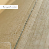 Rigid Fluted Cardboard Envelope 248 x 345mm [Qty 100] - All Colour Envelopes
