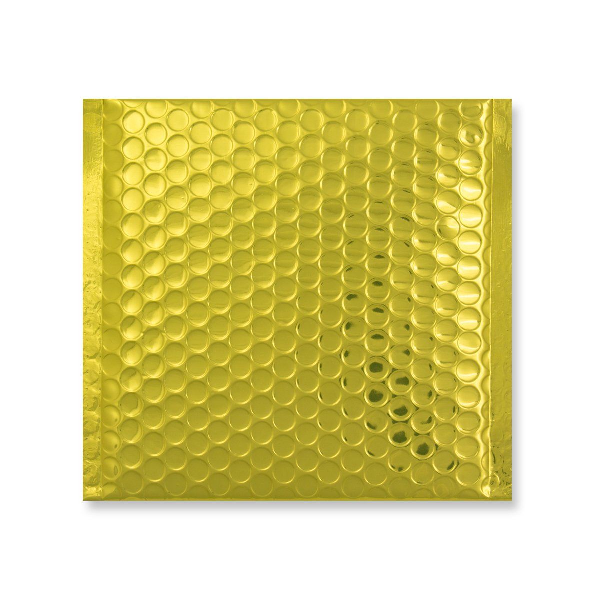 Metallic Gold Square Padded Bubble Envelopes [Qty 100] 230mm x 230mm - All Colour Envelopes