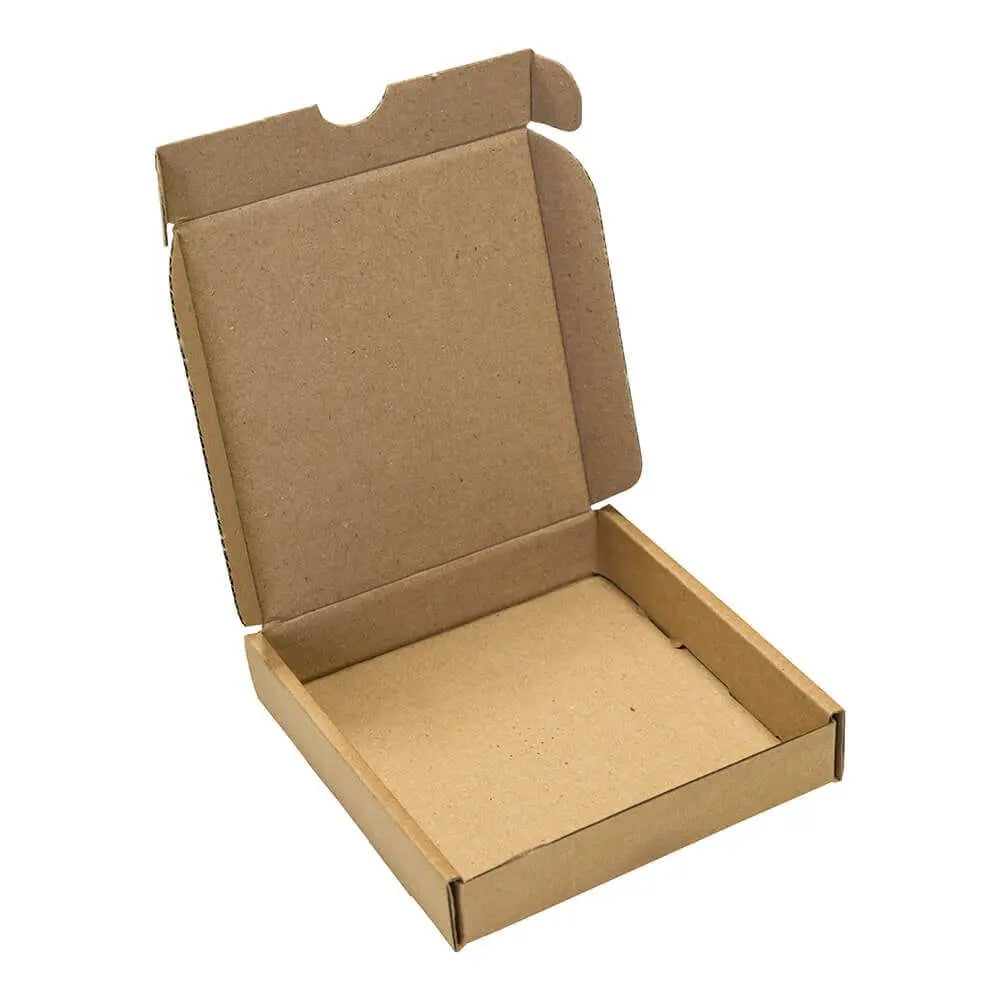 Postal Box Kraft [Qty 25] 102 x 110 x 20mm - All Colour Envelopes