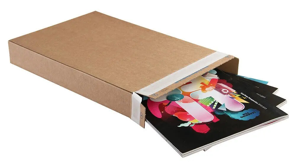 Kraft Brown Carton Box [Qty 25] 243 x 46 x 346mm - All Colour Envelopes