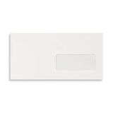 DL Conqueror Stone 120gsm Window CX22 Peel & Seal Wallet Envelopes [Qty 500] 110 x 220mm - All Colour Envelopes