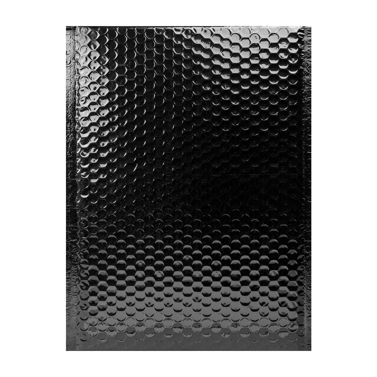 340 x 240 Metallic Black Padded Bubble Envelopes [Qty 100] - All Colour Envelopes