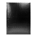 340 x 240 Metallic Black Padded Bubble Envelopes [Qty 100] - All Colour Envelopes