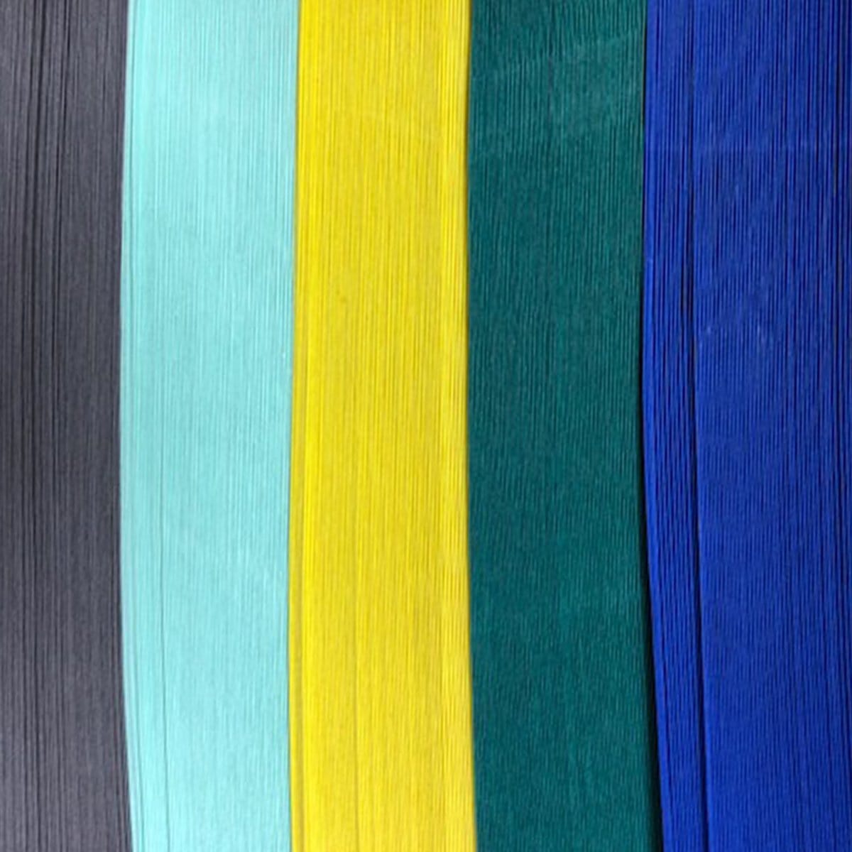 DL Multi Colour Mixed 120gsm Peel & Seal Envelopes (Box 10) [Qty 250] 114 x 229mm - All Colour Envelopes