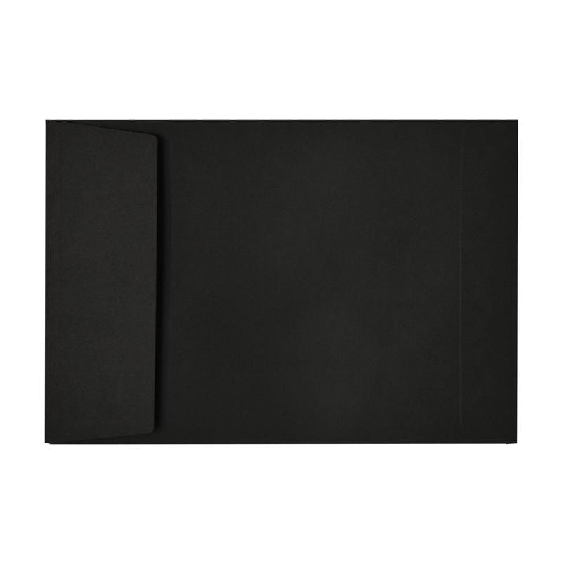 C5 Black Gusset Window 140gsm Peel & Seal Envelopes [Qty 125] - All Colour Envelopes