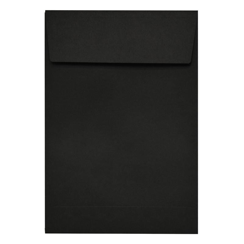 C5 Black Gusset 140gsm Peel & Seal Envelopes [Qty 125] - All Colour Envelopes