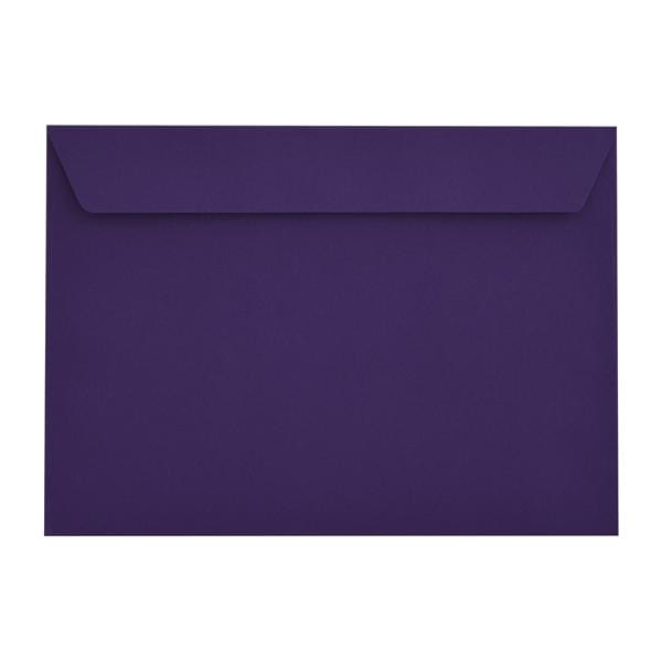 C4 Blackcurrant Purple 120gsm Peel & Seal Envelopes [Qty 250] 229 x 324mm - All Colour Envelopes