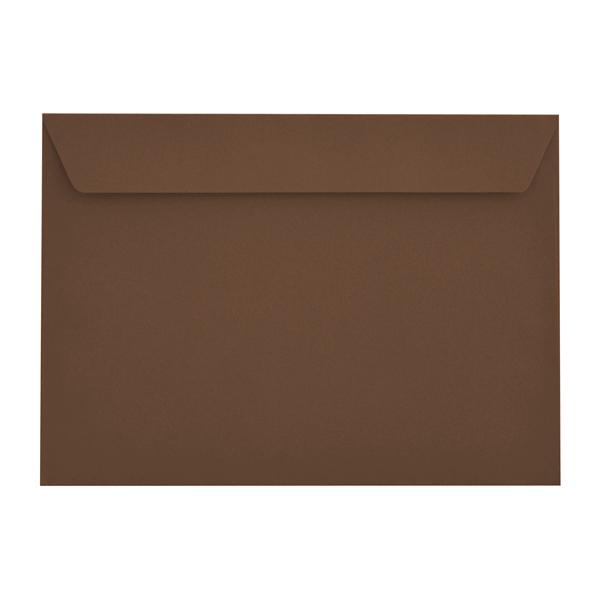 C4 Earth Brown 120gsm Peel & Seal Envelopes [Qty 250] 229 x 324mm - All Colour Envelopes