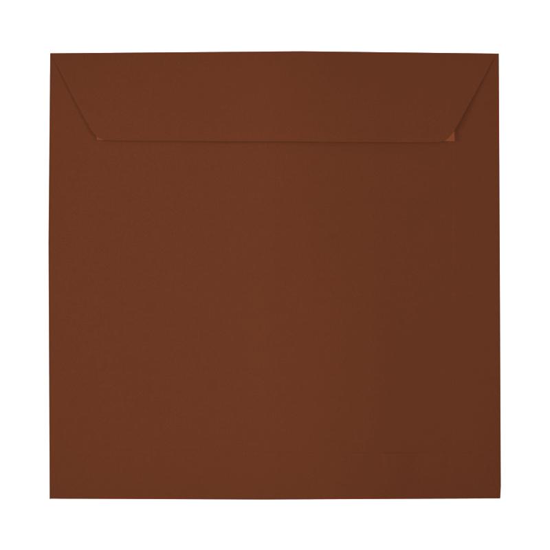 220 x 220 Square Brown Peel & Seal Envelopes [Qty 250] - All Colour Envelopes