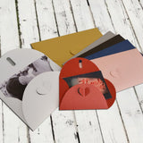 C7 Red Butterfly Envelopes [Qty 50] 82 x 113mm - All Colour Envelopes