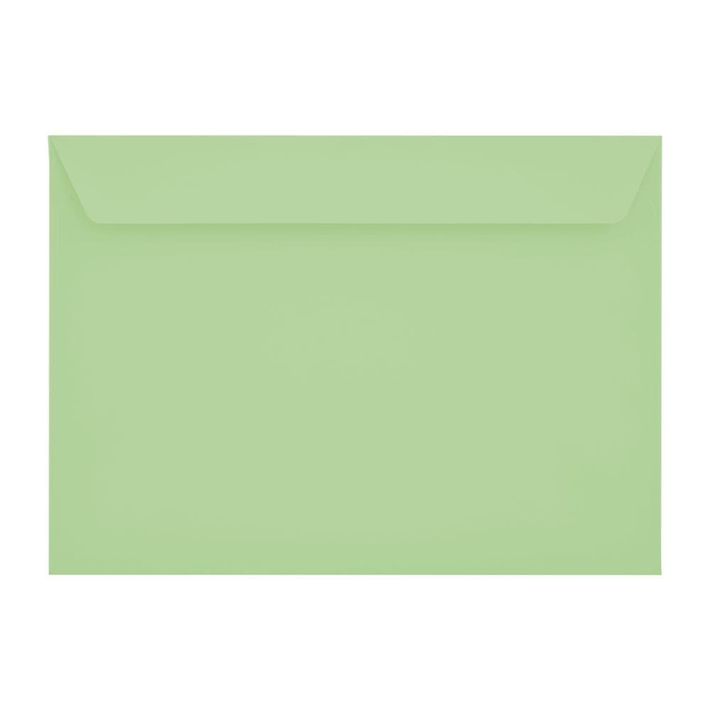 C5 Apple Green 120gsm Peel & Seal Envelopes [Qty 250] 162 x 229mm - All Colour Envelopes