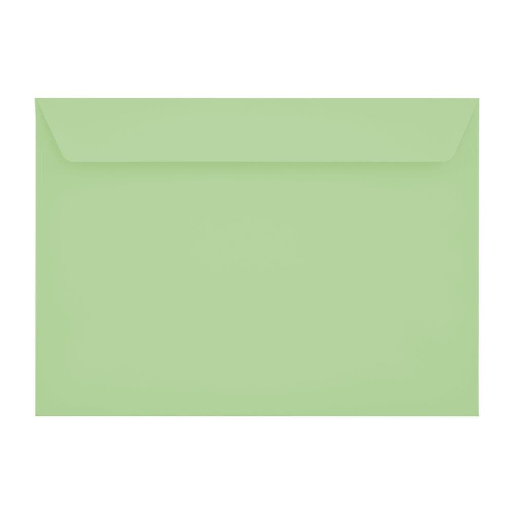 C5 Apple Green 120gsm Peel & Seal Envelopes [Qty 250] 162 x 229mm - All Colour Envelopes