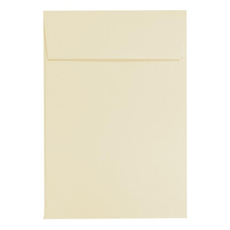 C4 Cream Gusset Window 140gsm Peel & Seal Envelopes [Qty 125] 229 x 324 x 25mm - All Colour Envelopes